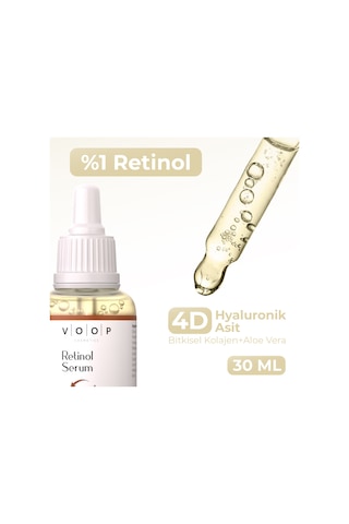 Voop Retinol Onarıcı ve Besleyici Bakım Serumu 30 ML