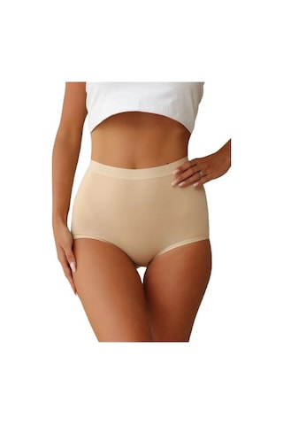 Berrak 3 Lü Paket Yüksek Bel Toparlayıcı Külot 11656 Ten