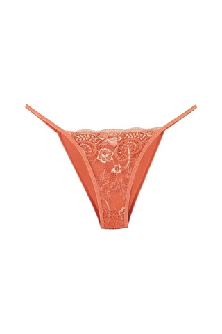Sensu Kadın Ipli Dantelli Slip 5'li Külot Set Karışık Renkler Kts3063 Karışık