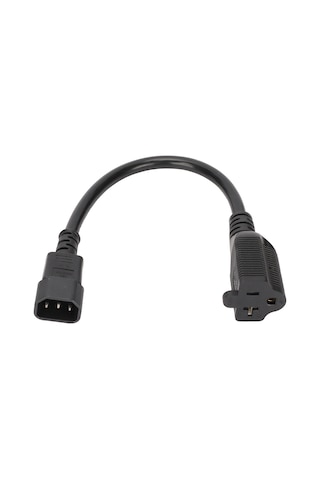 Vkemall Iec320 C14'den 5-15r/5-20r'ye Güç Dönüştürme Kablosu - Ul Sertifikalı, Isı Direnci Ve Dayanıklı Tabanlı Abd Standartı 125 250v
