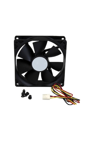 9cm 3Pin Kasa Fanı 9 CM 12 Volt 3 Pinli Fan 9 Cm Fan 90 x 90 x 25 MM