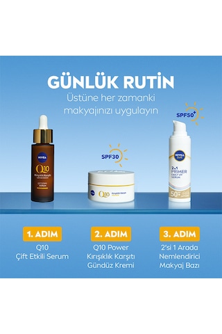 Nivea Sun Yüz Koruma & Serum Spf50 30 Ml