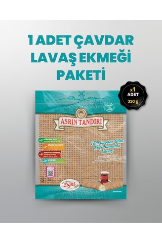 1 Paket Ekşi Hamurlu Çavdar Lavaş Ekmeği