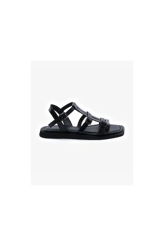 Greyder Kadın Siyah Hakiki Deri Sandalet 5y2cs59251 Siyah