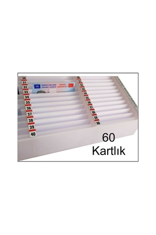 D-06 Maben Ziyaretçi Kart Kutusu 60'Li