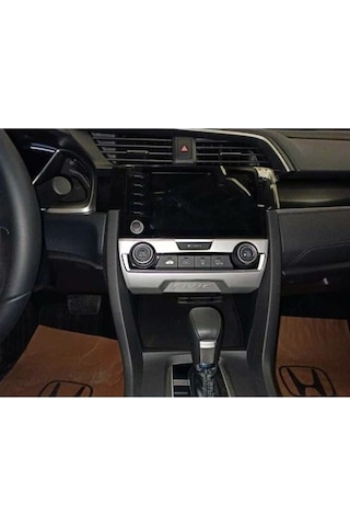 Çmk Honda Civic Fc5 Klima Panel Kaplama Silver 2016-2020