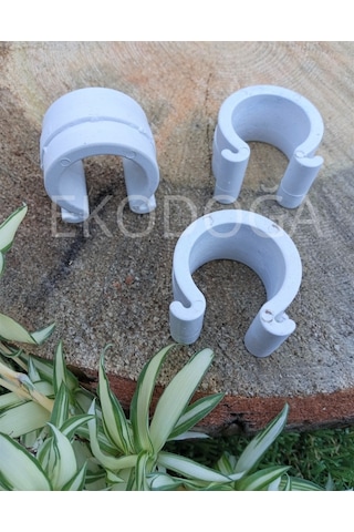 Sera Klipsi 27'lik 100 Adet Sera Naylonu Tutucu Mandal Klips