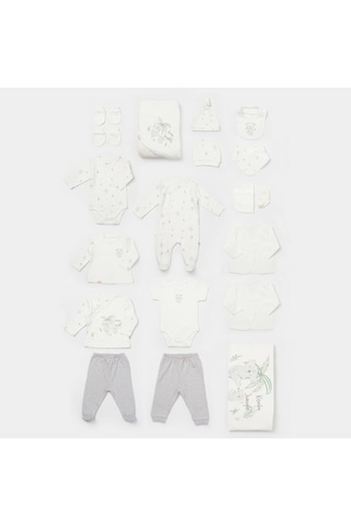 Biorganic Koala Jungle 20'li Bebek Hastane Çıkış Seti 84026 Gri