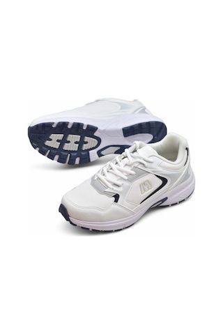 M.P Mp 2067 Rahat Ortopedik Taban Günlük Unisex Spor Ayakkabı Ortopedik Taban Beyaz