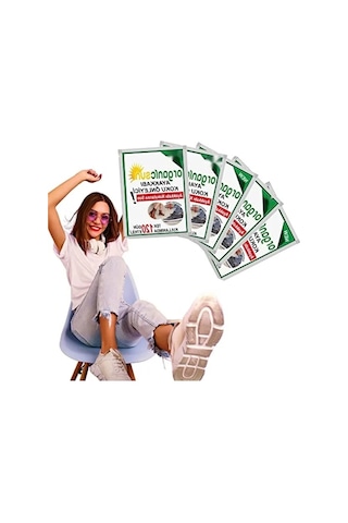 5'li Paket Ayakkabı Koku Önleyici Toz - 120 Gün Etkili