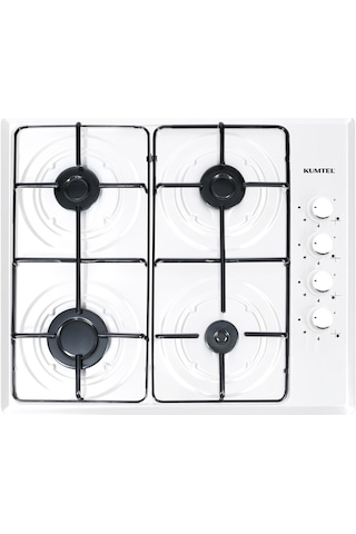 Kumtel M6-40BF - DA6-833 Beyaz 2'li Ankastre Set