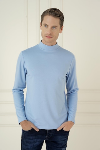 Efor Ts 894 Slim Fit Açık Mavi Spor T-shirt Mavi