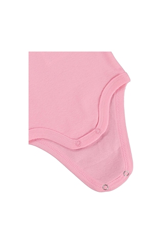 Civil Baby Unicorn Baskılı 0-3 Yaş Çıtçıtlı Badi - Pembe