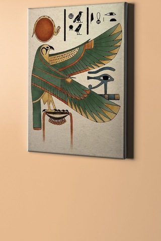 Webstyle Sayılarla Boyama Seti Kasnaklı Horus 50 X 65 Cm