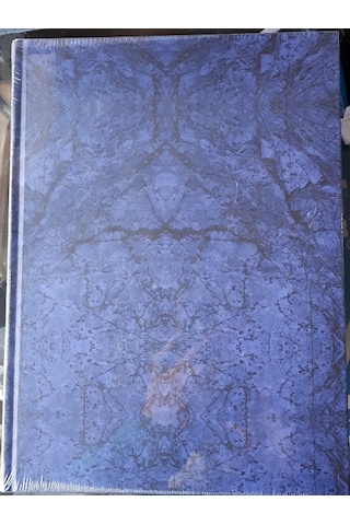 Defter Çizgili 400 Yp 20x28 Ebat A4 Sert Kapak Mermer Desen N11.1099