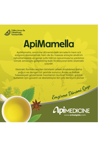 Apimedicine Apimamalla Fonksiyonel Ballı Bitkisel Ekstrakt 12 Stick 84 G