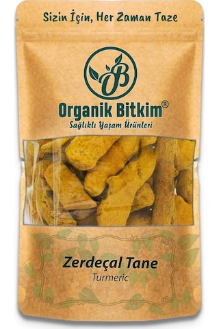 Organik Bitkim Zerdeçal Tane 150 gr