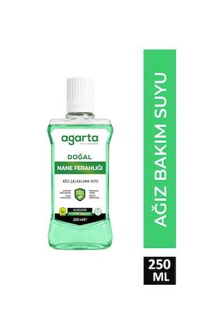 Agarta 2 Li Avantajlı Nane Ağız Bakım Seti 500 Ml Ve 250 Ml