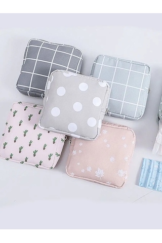 Myston House Makalya Hijyenik Pedler İçin Küçük Düz Organizerli Makeup Çantası 152148020