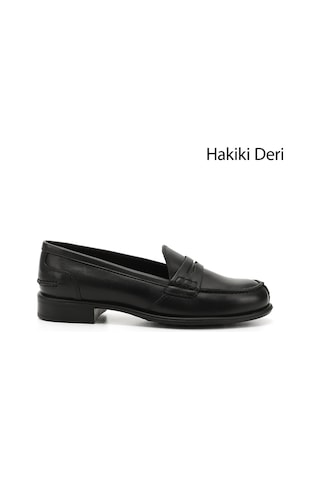 Gönderi(R) Gönderi R Kadın Siyah Hakiki Deri Loafer Ayakkabı Gdza61324138 Siyah