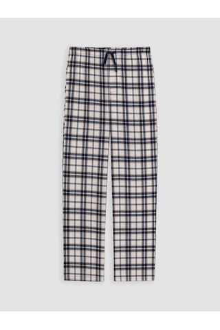 LC Waikiki Lc Waıkıkı Kahverengi Ekose Desenli Erkek Pijama Alt