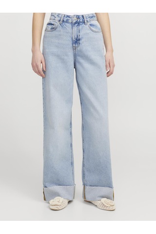 Jack & Jones Kadın Wide Leg Jean - Tokyo - 12269083 Light Blue Denim