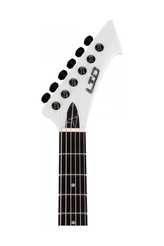 Esp Ltd Lsnakebytesw James Hetfield Signature Snakebyte Snow White Beyaz Yılan Explorer Tarzı