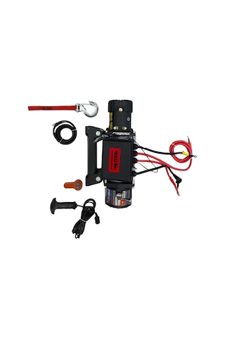 Mxo 13000 Lb Çelik Halatlı 12v Kollu Tambur 26mt Halat