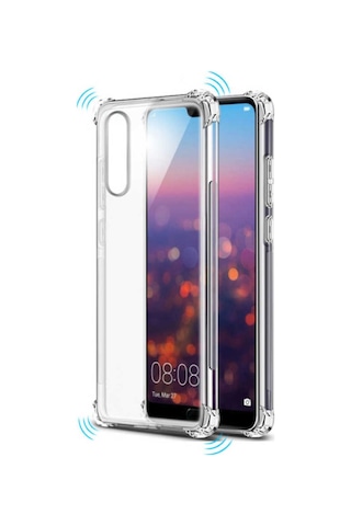 Huawei P20 Lite Kilif Seffaf Nitro Anti Shock Kapak 563051417