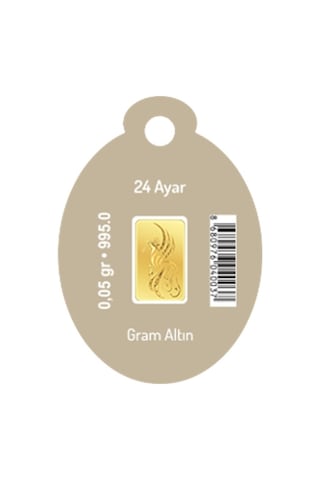 Nezihhan 0.05 Gram 24 Ayar Altın