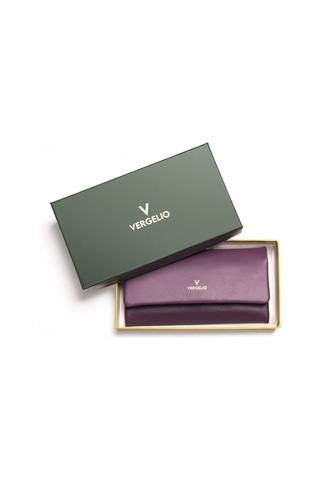 Purple Cüzdan & Kartlık Kadın Diğer 2824 Vergelio Flother Wallet Card Holder mor