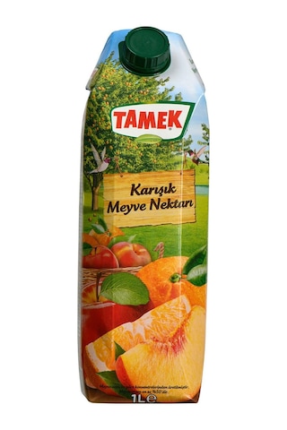 Tamek Karışık Meyve Nektarı 1 Lt X 6 Adet