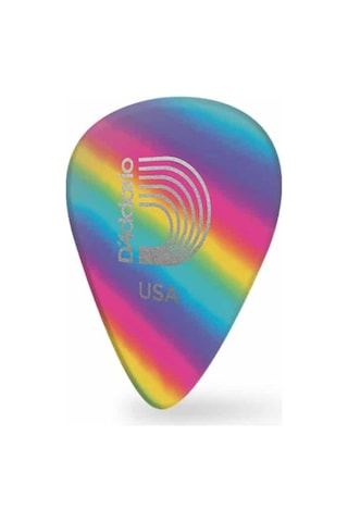 Daddario 1crb2-3 Gitar Penası 3 Adet 0,50mm. Celluloid Rainbow Lıght