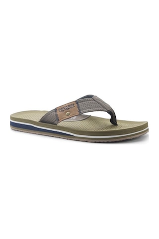 Dockers 238704 5fx Haki Parmak Arası Casual Terlik Haki
