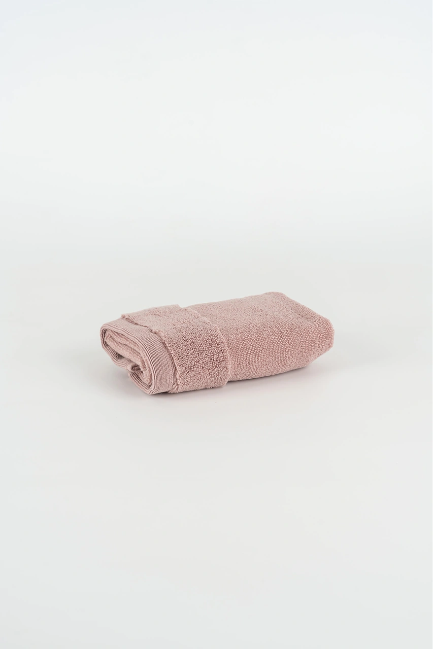 Soley Hermoso %100 Pamuk Misafir Havlusu Gül Kurusu