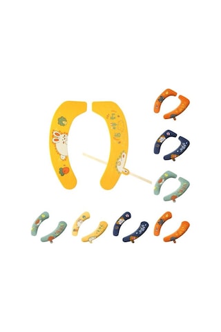 Çekici Klozet Koltuk Minderleri Aşınmaya Dayanıklı Dekoratif Yeniden Kullanılabilir Isıtıcı Ped Kapak Minderi Kaldırıcı İle Yeşil