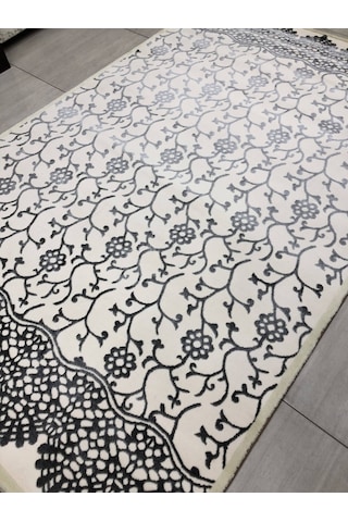 Saray Halı Vizyon 11349 Ws 150X230 Gri Beyaz 4 M2 Halı !