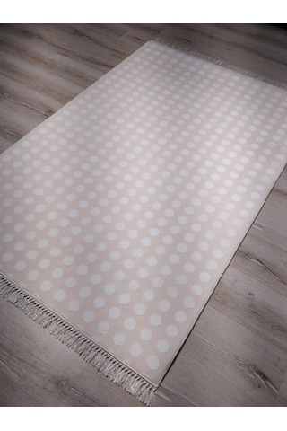 Yamalıhome Bambu Kilim Pt31 Pembe Puanlı 120X180 Cm Pratik Halı