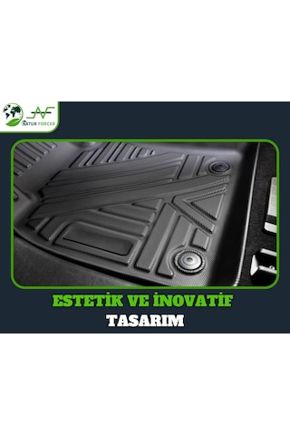 Kia Rio Hatchback 2005-2011 Uyumlu 4d Havuzlu Paspas Takımı Naturforcer