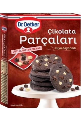 Dr. Oetker Sütlü Bitter Beyaz Çikolata Parçaları 70 G + Bitter Çikolatalı Sos 125 G + Pastacı Kreması 156 G
