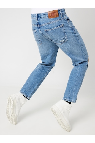 Relaxed Relax Fit Erkek Pantolon Mavi