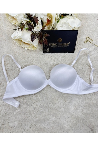 Le Jardin Blanche Double Push-up Silikonlu Askılı/askısız Sütyen Ekru