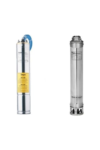 Impo Sk 404/18 Technoplast Başlıklı 2hp Trifaze Derin Kuyu Dalgıç Pompa Motorlu