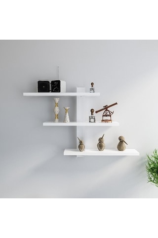 Duvar Rafı Mita Beyaz