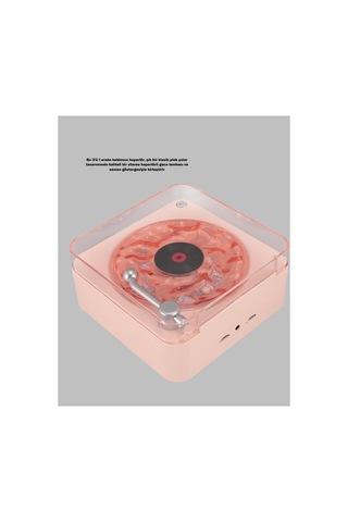 En Popüler Retro Saatli Bluetooth Hoparlör Gece Lambalı Kristal Ses Kalitesi Yeni Nesil Uygun