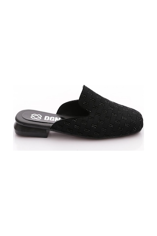 Dgn T0011 Kadin Terlik Siyah Siyah