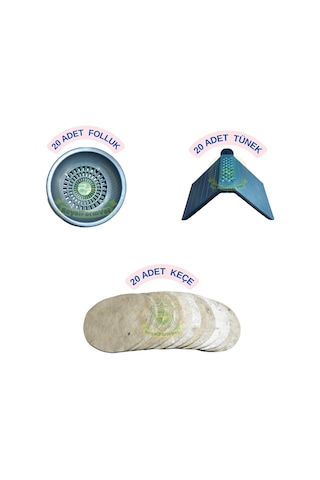 Royalfarmvet Yuva İçi Tünek Folluk ve Keçesi Seti