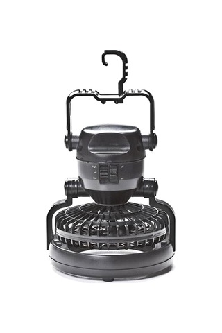 Ccgloball Kamp Fanı Lambası 18 Led Çok Fonksiyonlu Taşınabilir Siyah