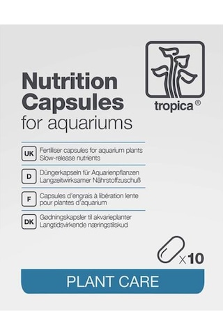 Tropica Nutrition Capsules 10 Pcs Kapsül Bitki Gübresi