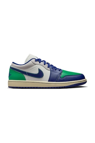 Air Jordan 1 Low 'deep Royal Blue' Erkek Basketbol Ayakkabısı 553558-147 Çok Renkli